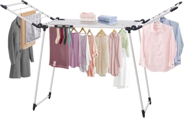 Clothes Drying Rack, Gullwing Laundry Rack,